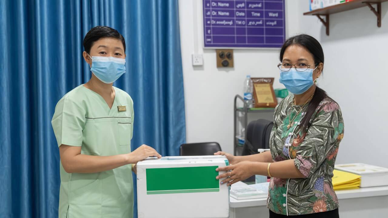 Shwe Min Free Health Camp in Hlaing Township